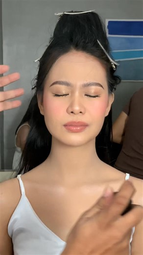 Beautiful bride ✨🍂Maam.Dewi L. Lacambra Hmua/wardrobe:Angel Lacasandile #HMUANuevaEcija #hmuabyangel #highlights #follower | Angel Lacasandile