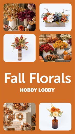 59K views · 495 reactions | Ring in the season with warmth and color right now at Hobby Lobby®!  Save big on Fall Florals like stems, arrangements, wreaths, garlands & more. Visit your local Hobby Lobby® today to discover your next Fall favorite. Sale subject to change. https://bit.ly/4f5uiN9 | Hobby Lobby | Facebook