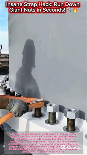 Insane Strap Hack: Run Down Giant Nuts in Seconds! 🔩🔥