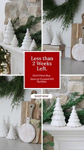 Skip the guesswork - our Pre-Styled Christmas Bundles are here ☃️ No need to mix and match - just add to cart and enjoy a beautifully styled look in seconds. Plus, you’ll save 15% compared to buying items individually. ✨ Shop the bundles now | Pretty Little Home