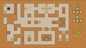 【解谜好游】Simple Steps - 二重输入移动的推箱【游戏推荐/全流程/!剧透!】_游戏推荐