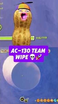 AC-130 inbound‼️🗣️ @TheBurntPeanut #fyp #shorts #funny #viral #gaming #trending #peanut #fypシ #fun