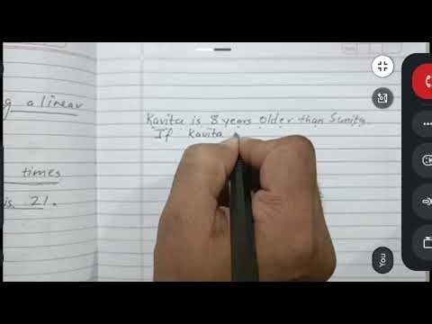 Linear Equations - Word Problems - SSC MATHS BASICS - Online Class