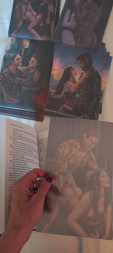 Omg I got these beautiful vellum art prints! Will have them here at @book.bonanza for sale!! | Stacey Marie Brown