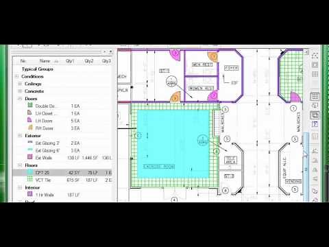Auto Fill and Backout: On-Screen Takeoff by On Center Software
