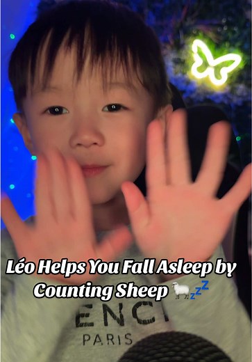 Léo Helps You Sleep by Counting Sheep for Kids