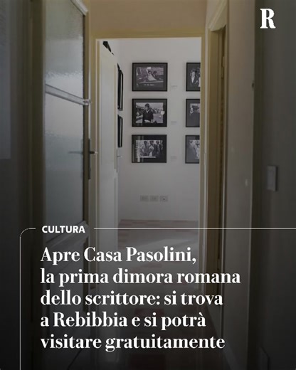 Per arrivare nella prima casa romana di Pier Paolo Pasolini bisogna passare per forza davanti al carcere di Rebibbia. Sembra che il poeta lo abbia fatto apposta: chi oggi vuole andare a visitare l’abitazione che finalmente è diventata un bene comune aperto al pubblico, deve rivolgere lo sguardo a un luogo dove coesistono marginalità sociale e delinquenza. I temi di cui Pasolini si è occupato per tutta la vita, proprio a partire dalla sua esperienza nella borgata. Per questo è così importante la 