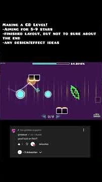 Making a gd level (Pt. 11) #geometrydash #gd #gaming