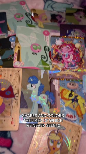 i have a new addiction with mlp trading cards :3 #fyp #mlp #mlpfriendshipismagic #mlptradingcards #mlpedit
