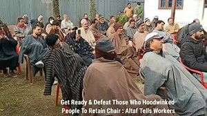 Get Ready & Defeat Those Who Hoodwinked People To Retain Chair : Altaf Tells Workers | Kashmir Crown