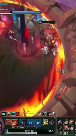 Insane Tank Heartsteel Gnar Tower Dive Outplay!🔥#gnar #leagueoflegends #gnarclips #shorts