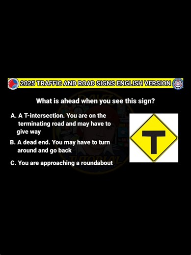 LTO exam reviewer traffic and road signs for driver's license english version part 6 #driverslicense #lto #ltoexam #ltoreviewer