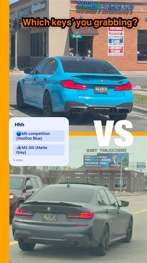 M5 vs M340i: Which Daily Are You Choosing? 🔵🐺 #bmw #m3