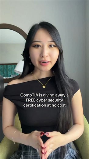 Cybersecurity with Sandra 👩🏻‍💻 on Instagram: "CompTIA is giving away a FREE cybersecurity certification! 👩🏻‍💻🙌 Here’s everything you need to know. This is specifically for their newest certification, the CompTIA SecAI+ 💻 As always, you can comment “Guide” and I’ll send you my FREE cybersecurity beginner roadmap to your DMs to help you start your cybersecurity career! 💻🌟 #Cybersecurity #cybersecuritycourses #cybersecuritycareer #Cybersecuritytraining #cybersecurityjobs #careeradvice #cy