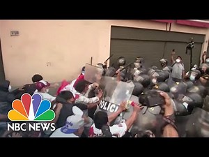 Peruvian Protests Turn Violent In Response To Rising Gas Prices And Curfew