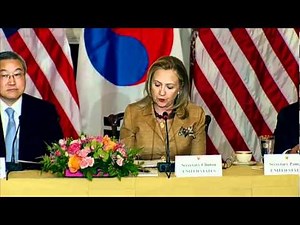 Secretary Clinton Delivers Remarks at the U.S.-Korea Ministerial Dialogue 2+2 Meetings