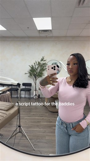 Get Inspired: Script Tattoo Ideas for the Baddies