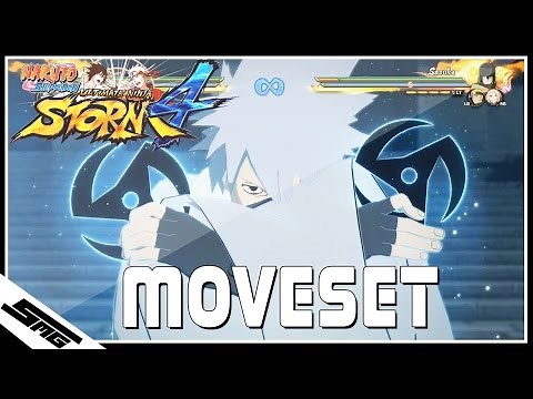 Naruto Ultimate Ninja Storm 4 - Hokage Kakashi COMPLETE Moveset