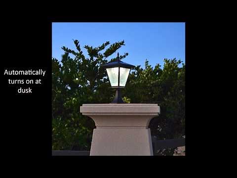 Brick Column Pillar Solar Light by Free-Light