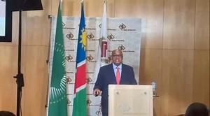 Unchanged… Outgoing Bank of Namibia governor Johannes ! Gawaxab kept the repo rate unchanged at 6.50% during the final announcement of the Monetary Policy Committee (MPC). He said the domestic economy recorded moderate growth. Inflation remained well contained, but growth in Private Sector Credit Extension has slowed since the previous MPC meeting. Video: Pricilla Mukokobi | New Era Newspaper