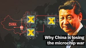 193K views · 4.9K reactions | There’s a new cold war over advanced microchip technology – a race between China and the US. And China is falling behind. | Vox | Facebook