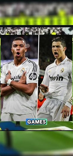 Mbappé Equals Cristiano Ronaldo's Record in His First Real Madrid Season | Real Madrid | Football