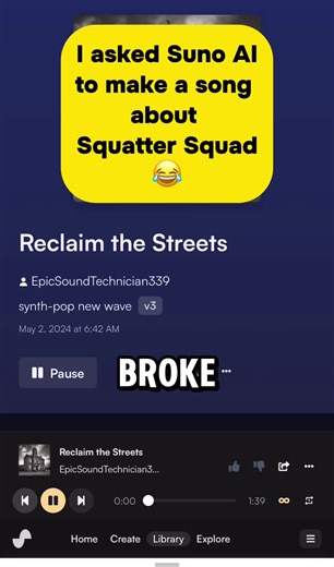 Please forgive me with a little AI fun in-between new squatter footage, which will be uploaded later on tomorrow. We also have a lot of other footage from a previous case, which we are waiting to upload once CBS broadcasts the story first.
