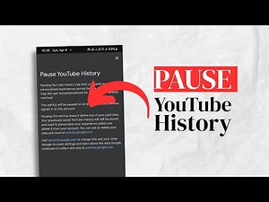 How to Pause YouTube Watch and Search History on Android (Quick & Easy!)