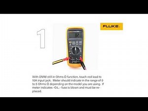 Fluke 87V Max Measure Safely