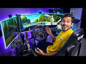 My Sim Racing Setup Just Got INSANE | Triple Monitor Setup India