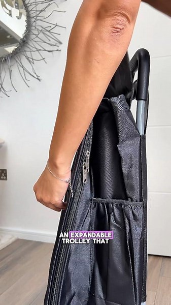 New Hoppa 57Ltr Lightweight Shopping Trolley Hard Wearing