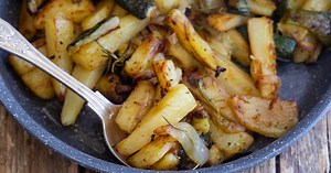 Italian Roasted Zucchini and Potatoes