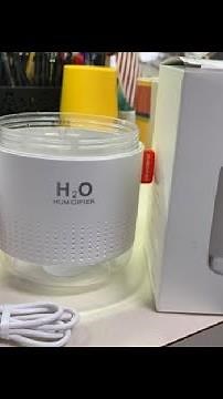 Portable Mini Humidifier, 500ml Small Cool Mist Humidifier Review, Perfect for traveling and treatin