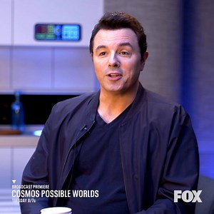 15K views · 847 reactions | We're picking up where we left off.  Join Seth MacFarlane in experiencing the COSMOS two-hour broadcast premiere Tuesday at 8/7c on FOX. | Cosmos | Facebook