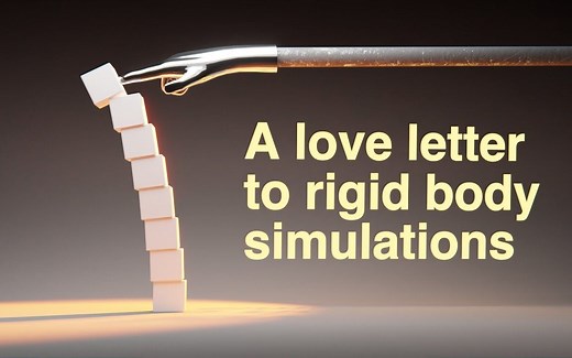 iBlender中文版插件 15分钟学会刚体物理模拟碰撞的一切 Rigid Body Physics Blender 插件 教程