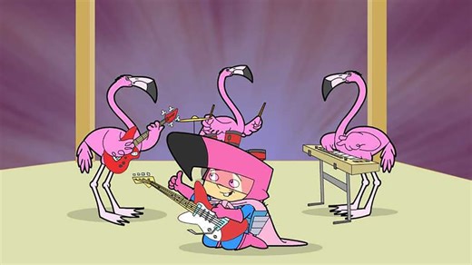 Captain Flamingo S03:E303 - Flamingopalooza / the Snake Whisperer