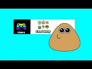 Pou GAMEPLAY - FOOD SWAP