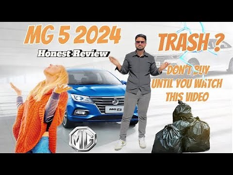 2024 MG 5 review: GCC has a new small car bargain! Honest Review #carreview #mg5 #chinese #car #mg