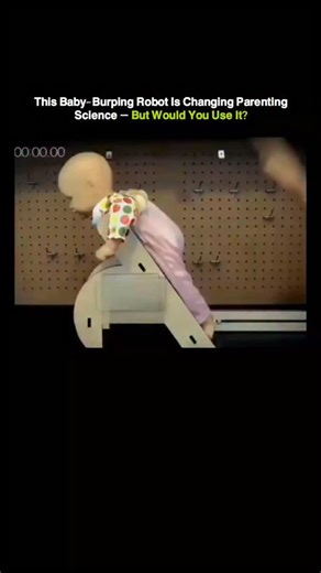 Explaining universe | Engineers have been testing a surprisingly efficient baby-burping robot designed to mimic the exact motions parents use to help infants... | Instagram