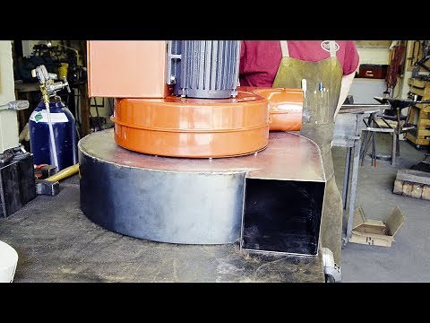 Making a Metal Dust Collector: Part 1 (4K HDR)