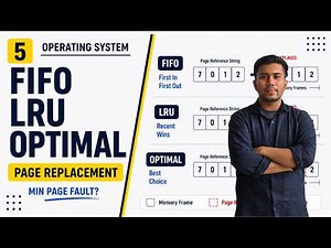 Page Replacement Algorithms in OS | FIFO, LRU & Optimal Explained | OS Bangla Tutorial | OS Bangla