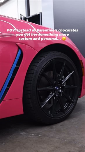 Purple Flare Wraps on Instagram: "This beats Valentine’s chocolates. Get her something she’d remember every time she sees it. 🩷 #ValentinesDay #custom #carwrap #lasvegas #gifts For any questions you can Call (702)677-4200 or DM us for further information‼️ Paint Protection Film. Window Tinting. Ceramic Coating. Color change wraps. Custom wraps. Commercial wraps. Powder coating. Wheels and tires, AND MORE… 🏯located in Henderson, NV, by the Valley Auto Mall. 7585 Commercial Way Suite G, Henderso