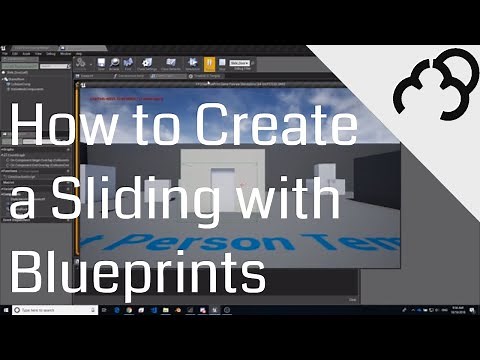 UE4 - Sliding Door - Unreal Engine 4 Blueprints Tutorial