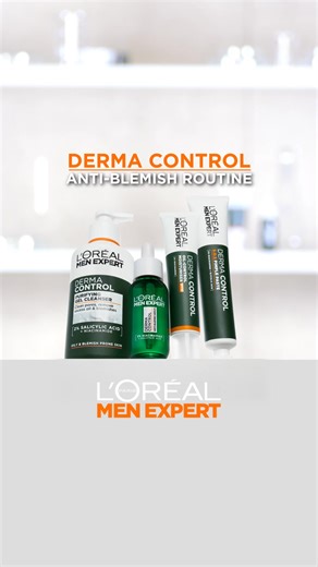 8.7K views | New Derma Control by L'Oreal Men Expert for oily and blemish prone skin | L'Oréal Paris | Facebook