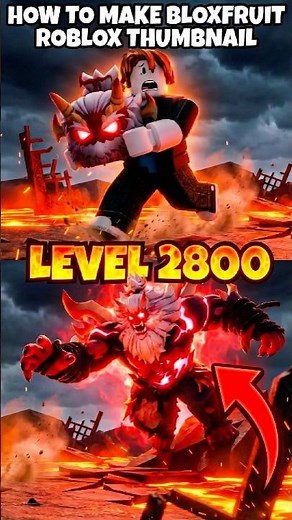 How To Make Viral Blox Fruits Thumbnails (2026 GFX Tutorial)