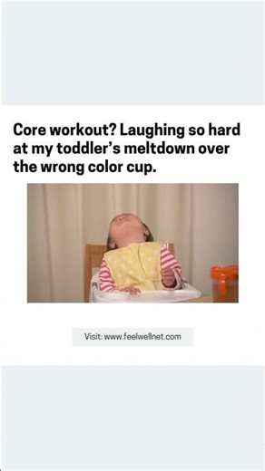 Do you do that kind of core workout too? #momhumor #mommemes #weightlossformoms #momweightloss