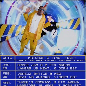 No Music (rights), No Problems⁣ ⁣ …we still found a way to give you our ‘21-22 schedule [🔊sound on]⁣ Miami Heat // @FTX.US | Miami Heat