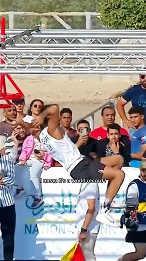 New World Record for El Ashqar! ⛓️‍💥 20.15 on Obstacle course