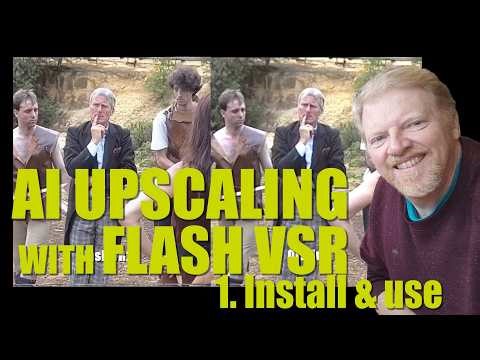 Using Pinokio and Flash VSR for AI Upscaling: part 1