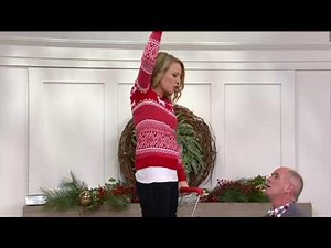 Hailo 4-step Lightweight Ladder w/ Safety Rail on QVC